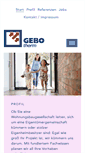 Mobile Screenshot of gebotherm.com